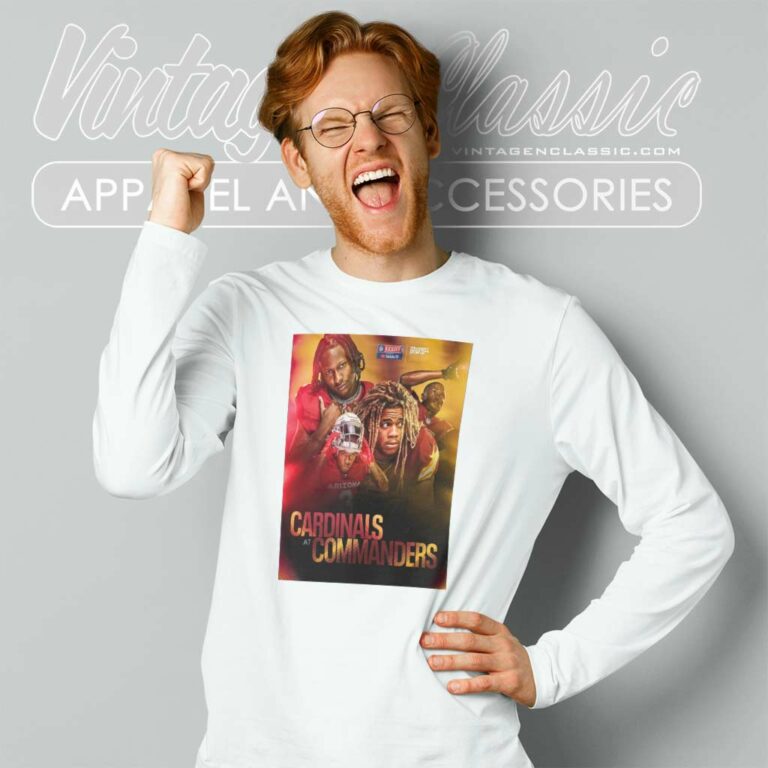 Arizona Cardinals Vs Washington Commanders 2023 Nfl Kickoff Long Sleeve Tee Arizona Cardinals Vs Washington Commanders 2023 Nfl Kickoff Long Sleeve Tee