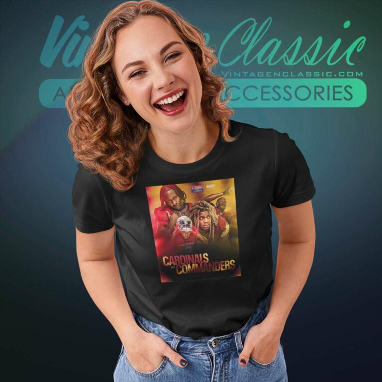 Arizona Cardinals Vs Washington Commanders 2023 Nfl Kickoff Women TShirt Arizona Cardinals Vs Washington Commanders 2023 Nfl Kickoff Women TShirt