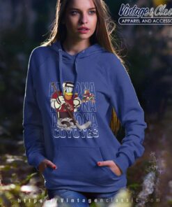 Arizona Coyotes Donald Duck Hockey Shirt Hoodie