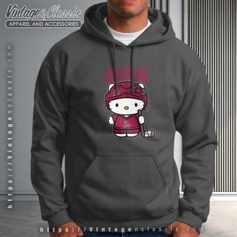 Arizona Coyotes Hello Kitty Shirt Hoodie Arizona Coyotes Hello Kitty Shirt Hoodie