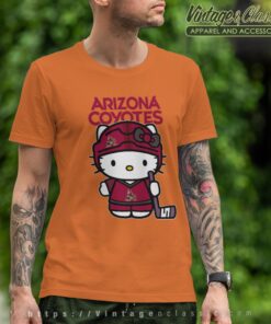 Arizona Coyotes Hello Kitty Shirt T shirt