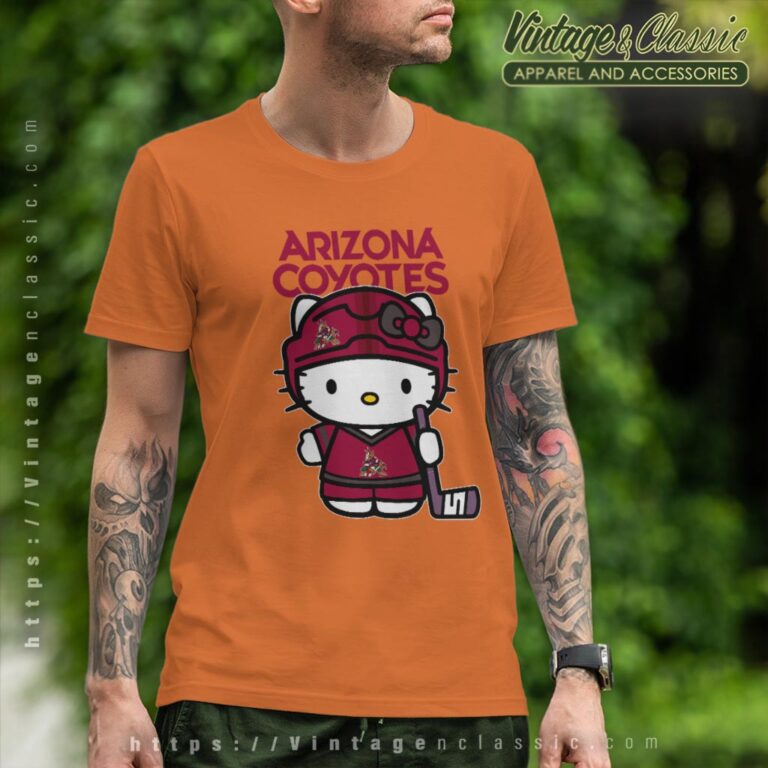 Arizona Coyotes Hello Kitty Shirt T shirt Arizona Coyotes Hello Kitty Shirt T shirt
