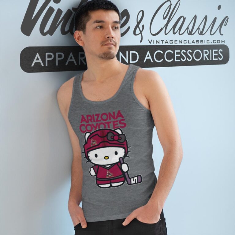 Arizona Coyotes Hello Kitty Shirt Tank Top Racerback Arizona Coyotes Hello Kitty Shirt Tank Top Racerback