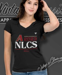 Arizona Diamondbacks 2023 Nlcs Shirt National League Championship Series 2023 Postseason V Neck TShirt