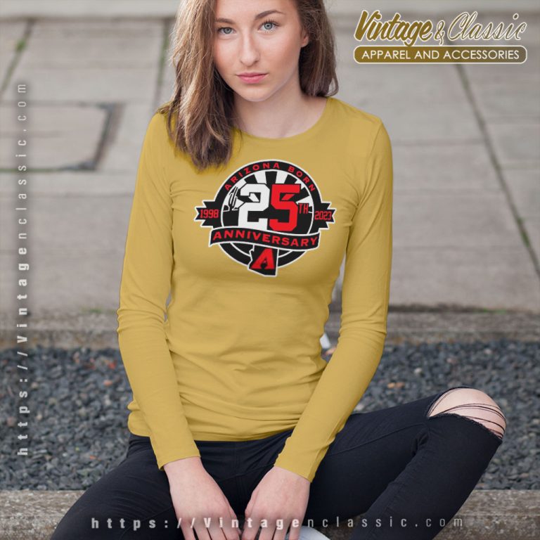 Arizona Diamondbacks 25th Anniversary 1998 2023 Long Sleeve Tee Arizona Diamondbacks 25th Anniversary 1998 2023 Long Sleeve Tee