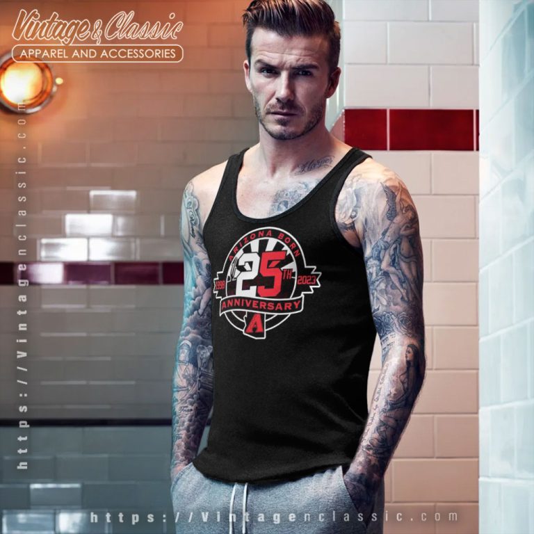 Arizona Diamondbacks 25th Anniversary 1998 2023 Tank Top Racerback Arizona Diamondbacks 25th Anniversary 1998 2023 Tank Top Racerback