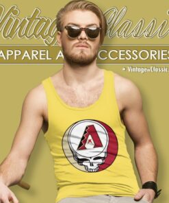 Arizona Diamondbacks Grateful Dead Steal Face Tank Top Racerback