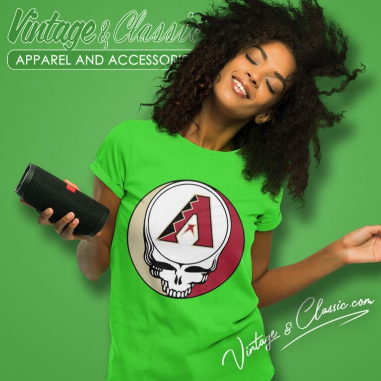 Arizona Diamondbacks Grateful Dead Steal Face Women T Shirt Arizona Diamondbacks Grateful Dead Steal Face Women T Shirt
