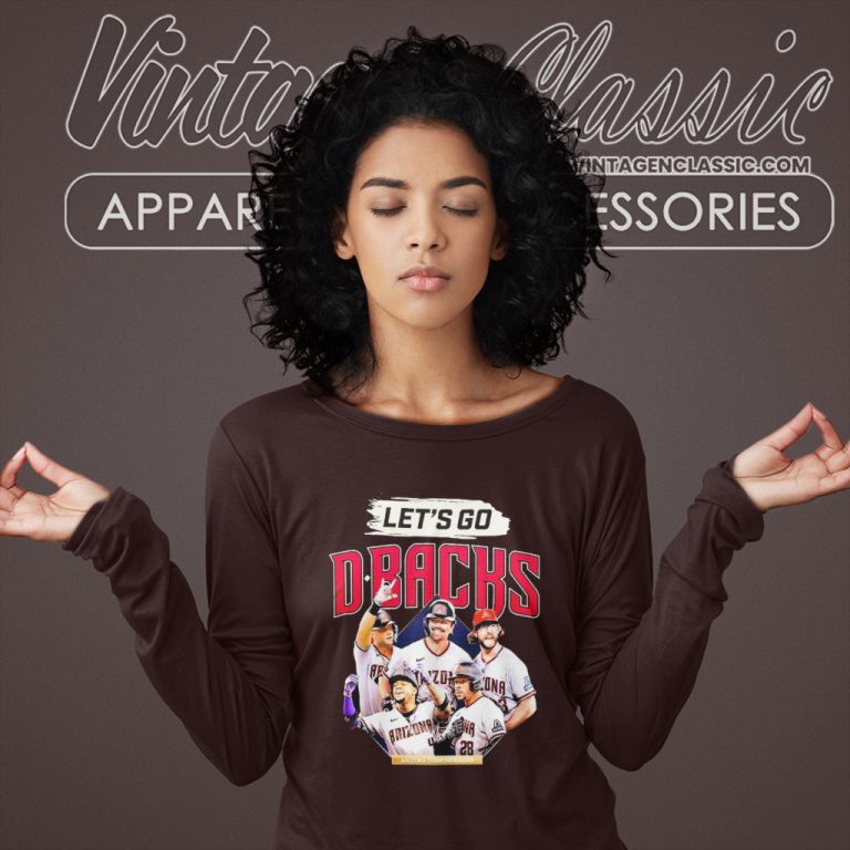 Arizona Diamondbacks Lets Go D Backs Nlcs 2023 Long Sleeve Tee Arizona Diamondbacks Lets Go D Backs Nlcs 2023 Long Sleeve Tee