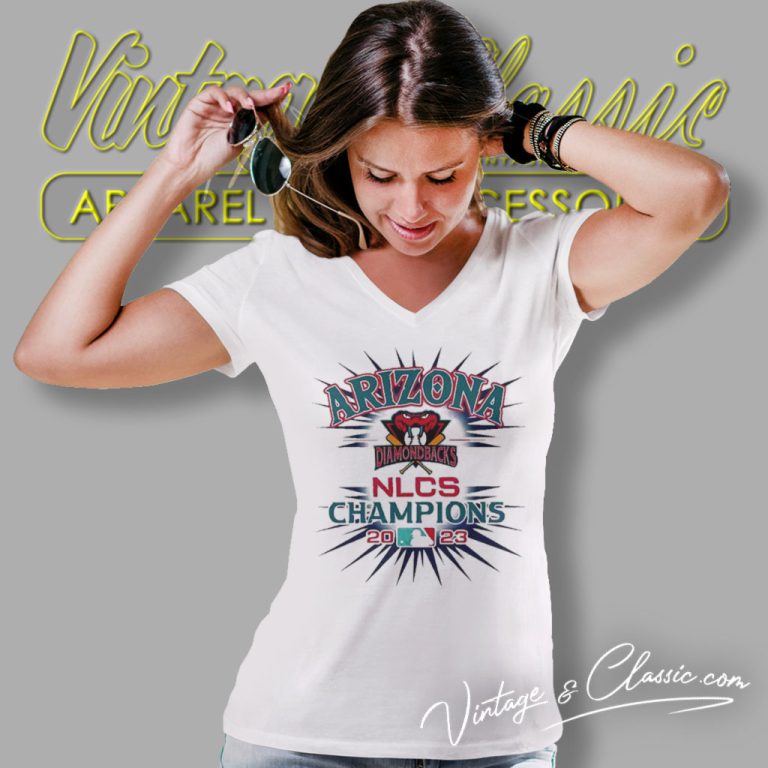 Arizona Diamondbacks Nlcs Champions Baseball Team 2023 World Series V Neck TShirt Arizona Diamondbacks Nlcs Champions Baseball Team 2023 World Series V Neck TShirt