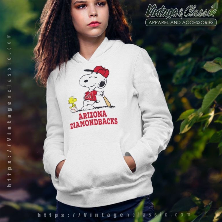 Arizona Diamondbacks Snoopy Woodstock Hoodie Arizona Diamondbacks Snoopy Woodstock Hoodie