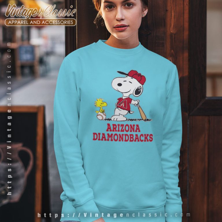 Arizona Diamondbacks Snoopy Woodstock Sweatshirt Arizona Diamondbacks Snoopy Woodstock Sweatshirt