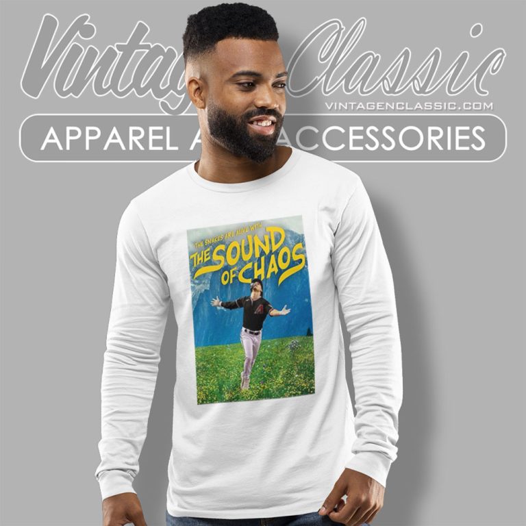 Arizona Diamondbacks The Snakes Are Alive With The Sound Of Chaos Long Sleeve Tee Arizona Diamondbacks The Snakes Are Alive With The Sound Of Chaos Long Sleeve Tee