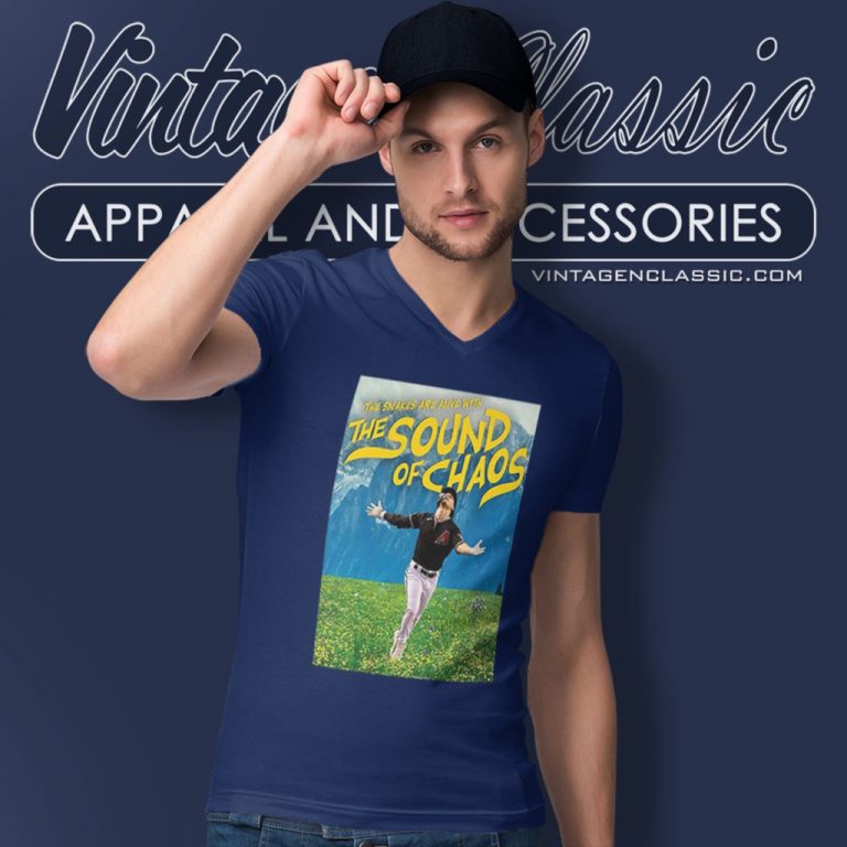 Arizona Diamondbacks The Snakes Are Alive With The Sound Of Chaos V Neck TShirt Arizona Diamondbacks The Snakes Are Alive With The Sound Of Chaos V Neck TShirt