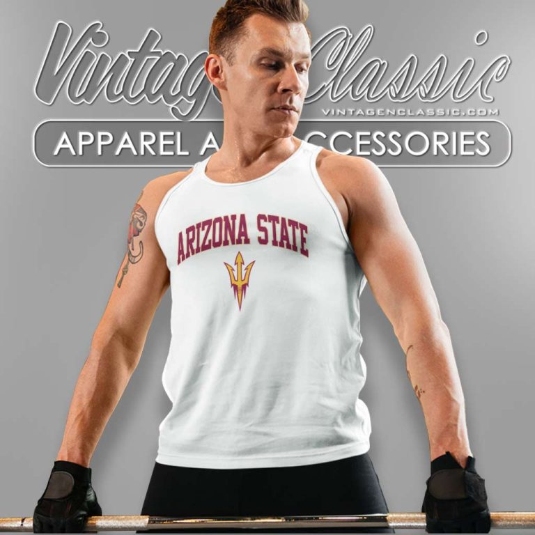 Arizona State Sun Devils Campus Tank Top Racerback Arizona State Sun Devils Campus Tank Top Racerback