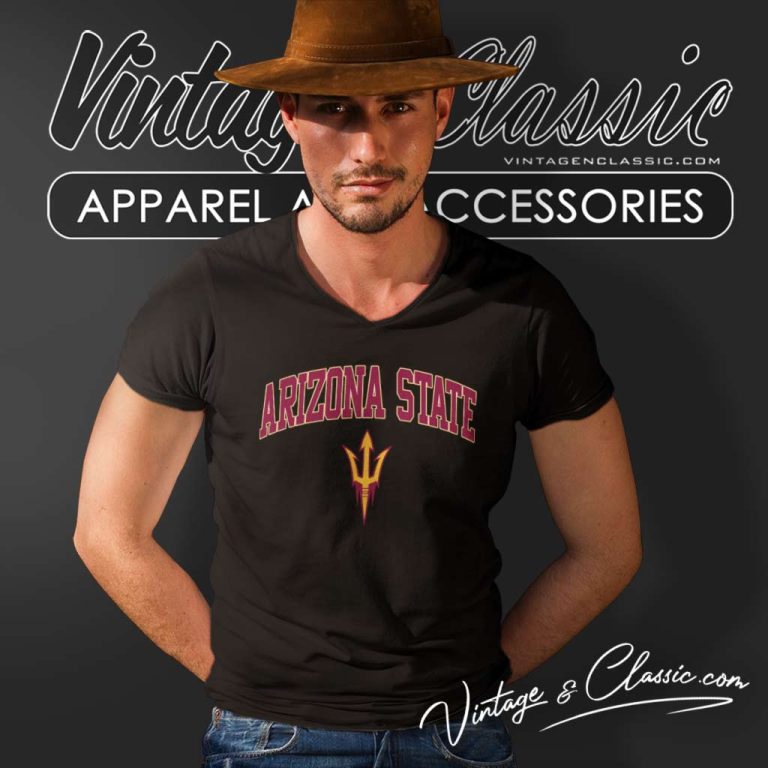 Arizona State Sun Devils Campus V Neck TShirt Arizona State Sun Devils Campus V Neck TShirt