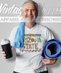 Arizona State University Graphic V Neck TShirt