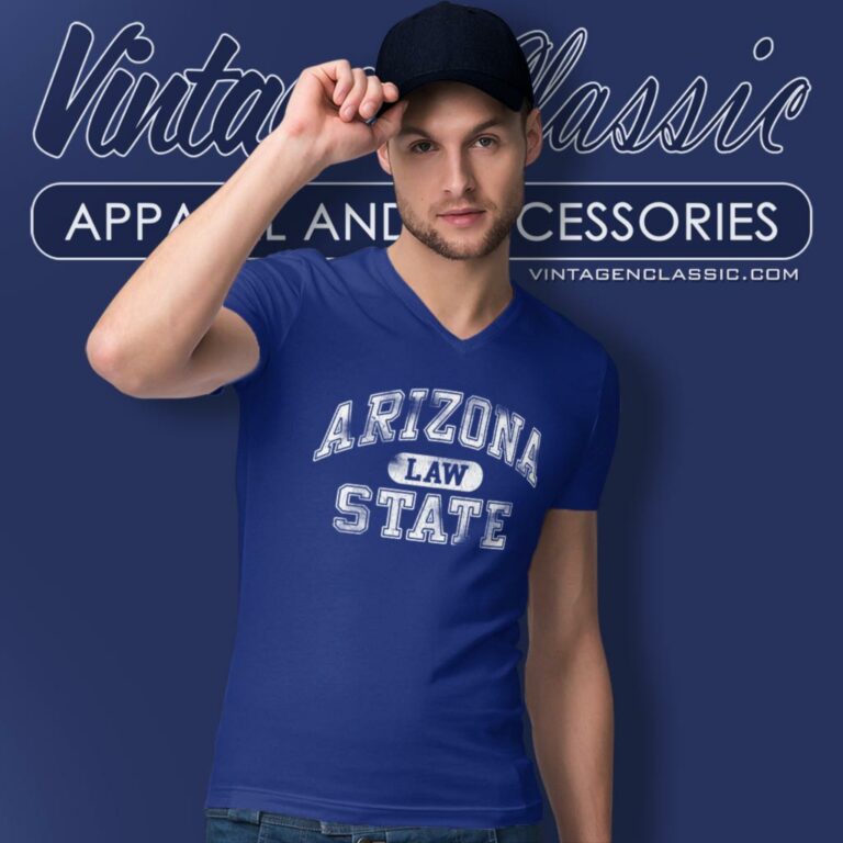 Arizona State University Law V Neck TShirt Arizona State University Law V Neck TShirt