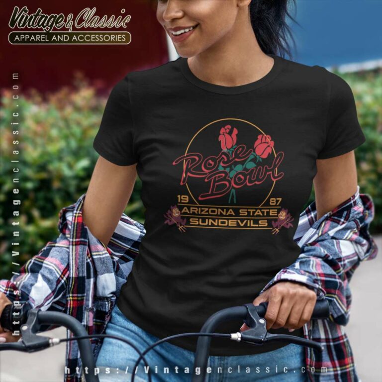 Arizona State University Shirt Vintage Sun Devils Rose Bowl Soft Women TShirt Arizona State University Shirt Vintage Sun Devils Rose Bowl Soft Women TShirt