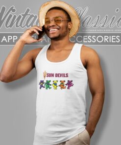 Arizona State University Sun Devil Dancing Bear Tank Top Racerback