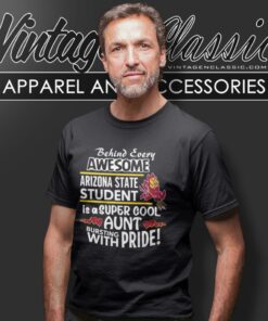 Arizona State University Sun Devils Aunt Shirt 3 Arizona State University Sun Devils Aunt T Shirt