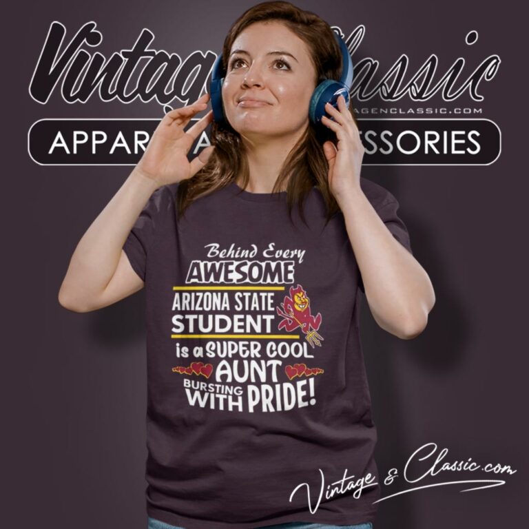 Arizona State University Sun Devils Aunt Women T Shirt Arizona State University Sun Devils Aunt Women T Shirt