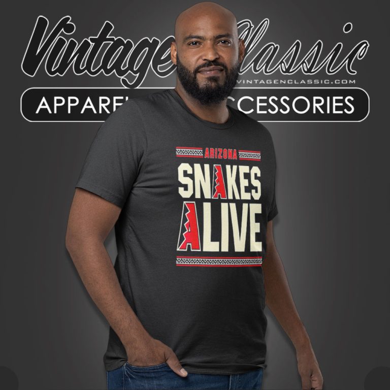 Arizona Vintage Baseball Snakes Alive T Shirt Arizona Vintage Baseball Snakes Alive T Shirt