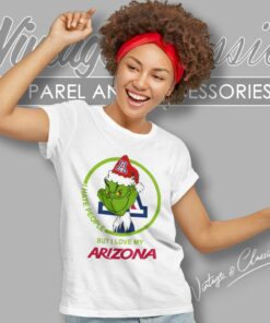 Arizona Wildcats Ncaa Christmas Grinch Shirt I Hate People But I Love My Arizona 6 Arizona Wildcats Ncaa Christmas Grinch Shirt I Hate People But I Love My Arizona Women TShirt