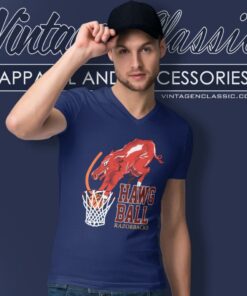 Arkansas Razorbacks Basketball Hawg Ball Shirt 5 Arkansas Razorbacks Basketball Hawg Ball V Neck TShirt