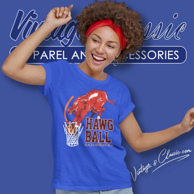 Arkansas Razorbacks Basketball Hawg Ball Women T Shirt Arkansas Razorbacks Basketball Hawg Ball Women T Shirt
