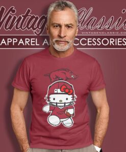 Arkansas Razorbacks Hello Kitty T Shirt