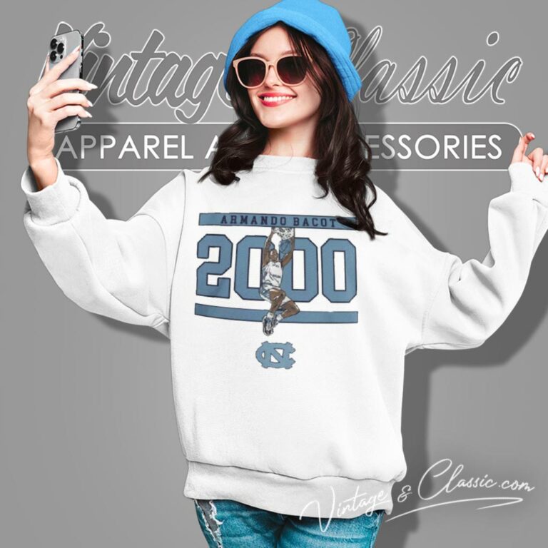 Armando Bacot 2k Unc Basketball Sweatshirt Armando Bacot 2k Unc Basketball Sweatshirt