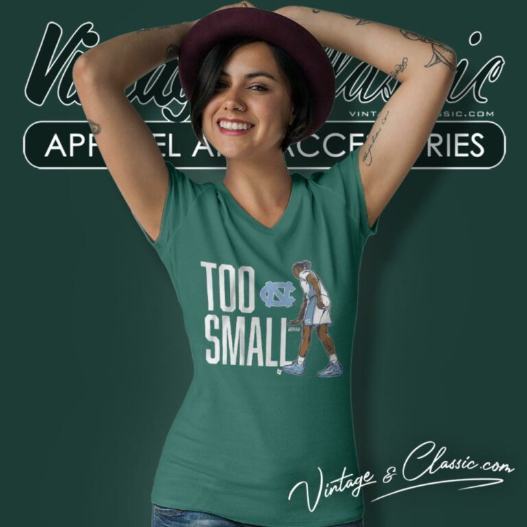 Armando Bacot Too Small Unc Basketball V Neck TShirt Armando Bacot Too Small Unc Basketball V Neck TShirt