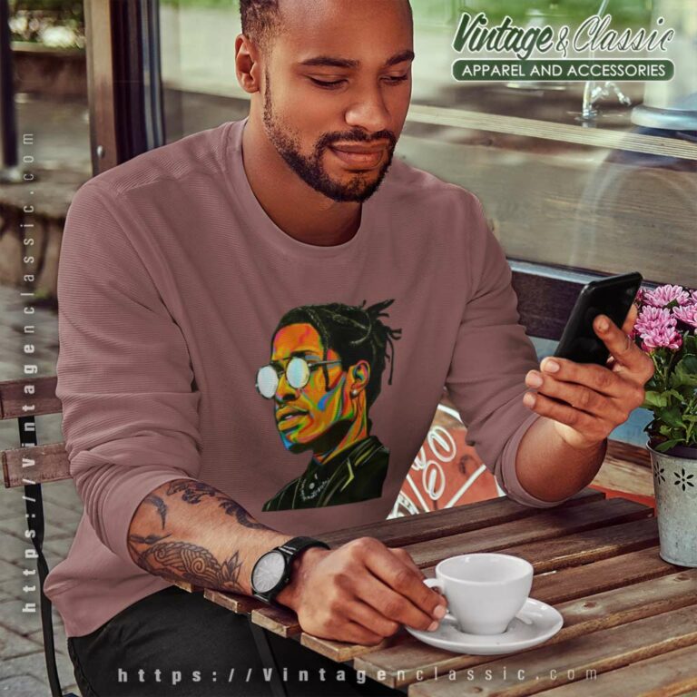 Asap Rocky Artwork Sweatshirt Asap Rocky Artwork Sweatshirt