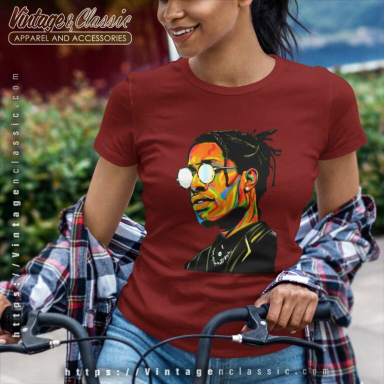 Asap Rocky Artwork Women TShirt Asap Rocky Artwork Women TShirt