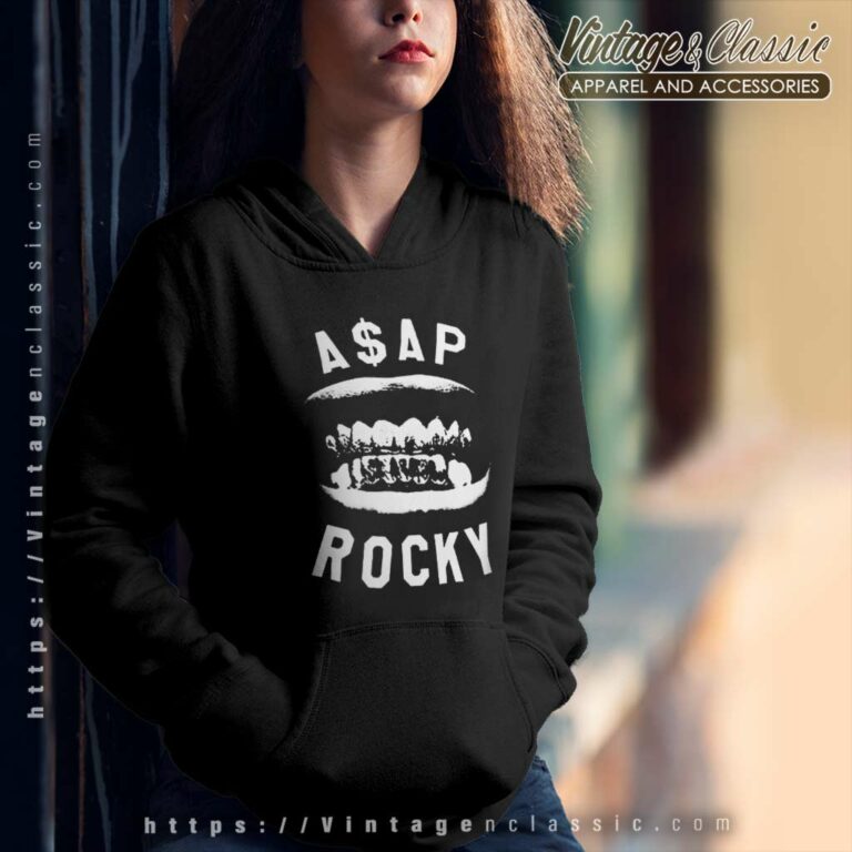 Asap Rocky Goldie Grill Hoodie Asap Rocky Goldie Grill Hoodie