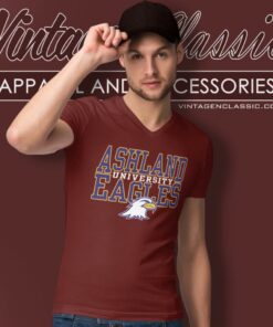 Ashland University Eagles V Neck TShirt