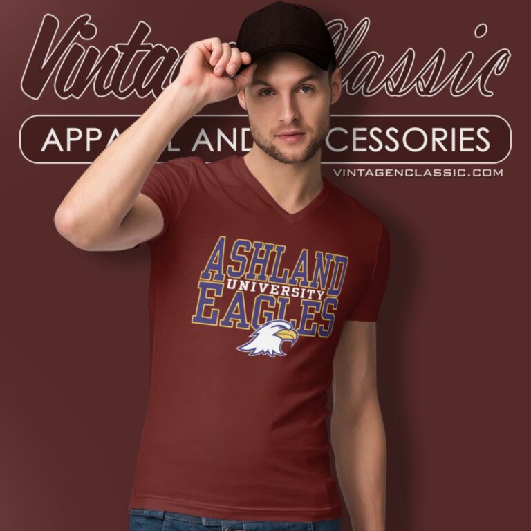 Ashland University Eagles V Neck TShirt Ashland University Eagles V Neck TShirt
