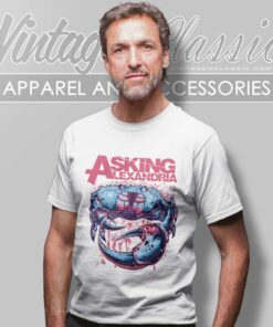 Asking Alexandria Crab Monster Design T Shirt
