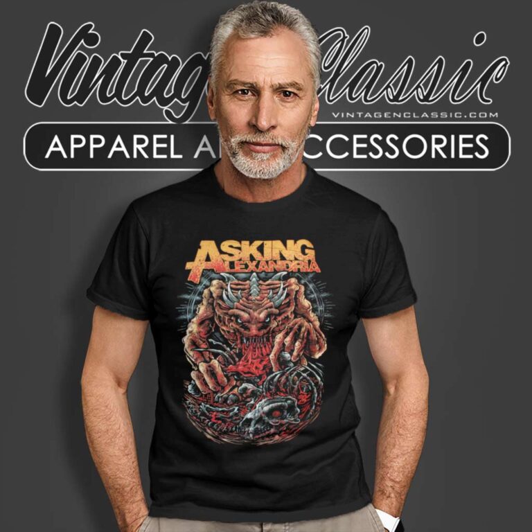 Asking Alexandria Fiery Beast T Shirt Asking Alexandria Fiery Beast T Shirt
