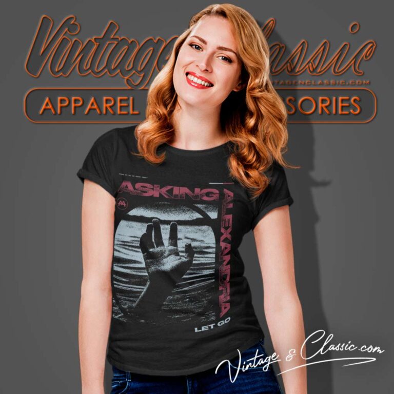Asking Alexandria Let Go Women TShirt 1 Asking Alexandria Let Go Women TShirt 1