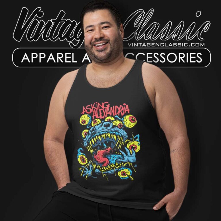Asking Alexandria Monster Art Tank Top Racerback 1 Asking Alexandria Monster Art Tank Top Racerback 1
