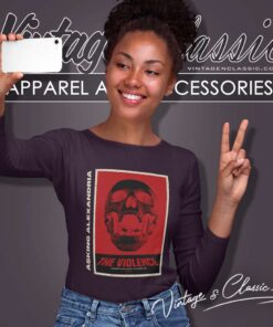 Asking Alexandria Shirt The Violence Album Cover