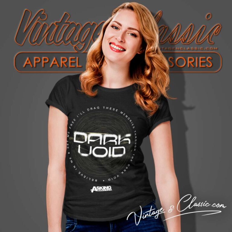 Asking Alexandria The Dark Void Women TShirt Asking Alexandria The Dark Void Women TShirt