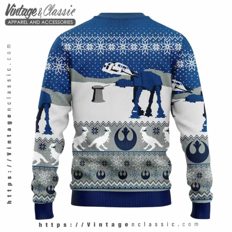 At At Walker Star Wars Ugly Christmas Sweater back Ugly Sweater At At Walker Star Wars Ugly Christmas Sweater back Ugly Sweater