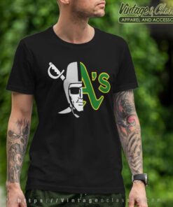 Athletics Nation Oakland Raiders T Shirt