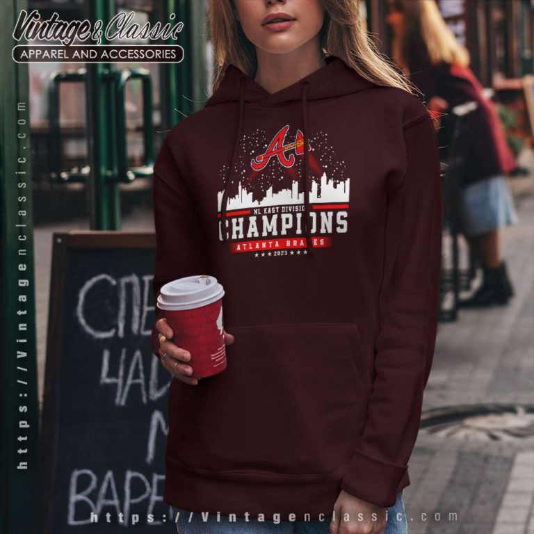 Atlanta Braves 2023 Nl East Champions Hoodie Atlanta Braves 2023 Nl East Champions Hoodie