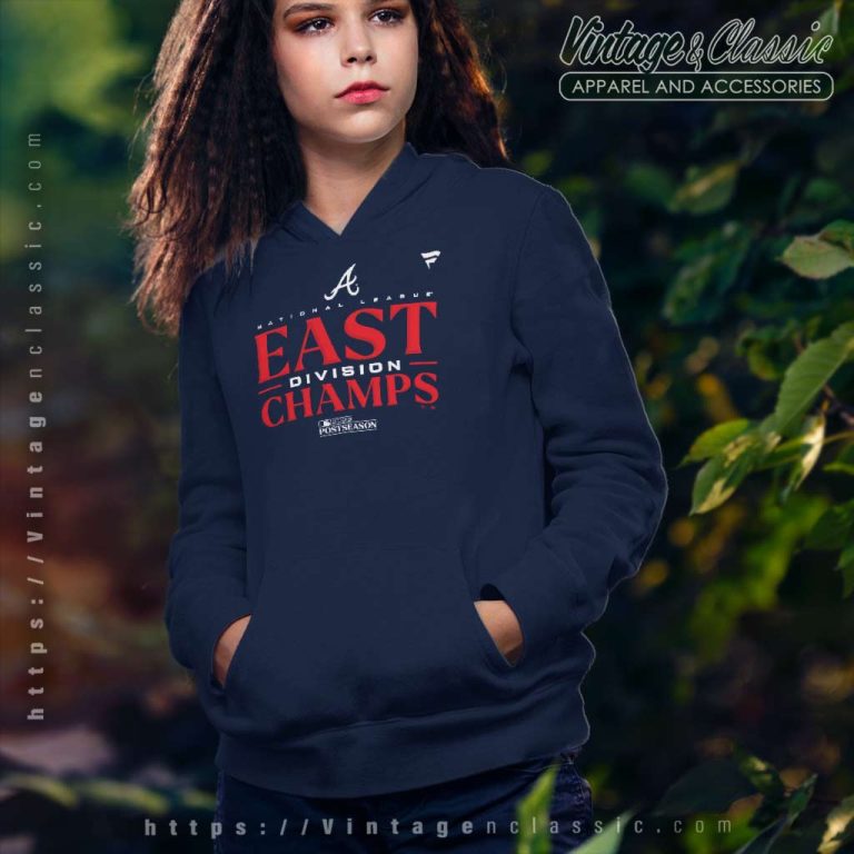 Atlanta Braves Fanatics Branded 2023 Nl East Division Champions Locker Room Hoodie Atlanta Braves Fanatics Branded 2023 Nl East Division Champions Locker Room Hoodie