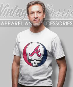 Atlanta Braves Grateful Dead Steal Your Face T Shirt