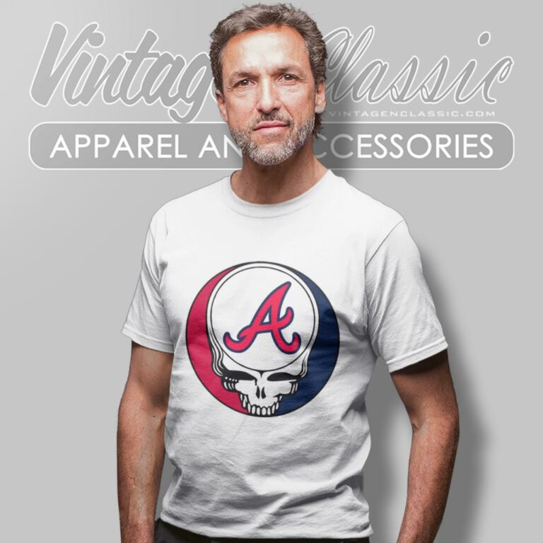 Atlanta Braves Grateful Dead Steal Your Face T Shirt Atlanta Braves Grateful Dead Steal Your Face T Shirt